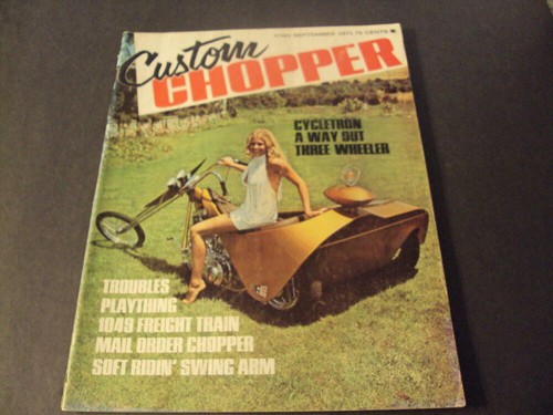 Custom chopper sep 1971 - custom,