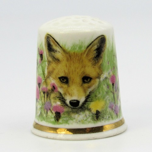 Thimble collectors club fox - thimble,