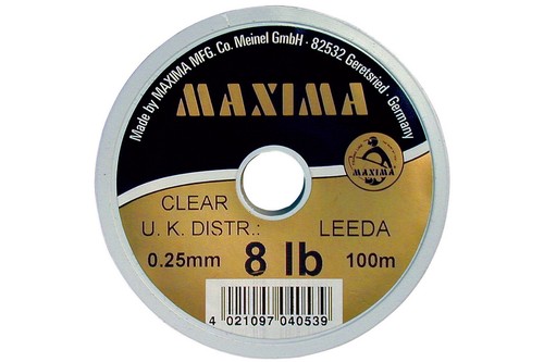 Maxima clear fishing line 100m - maxima,