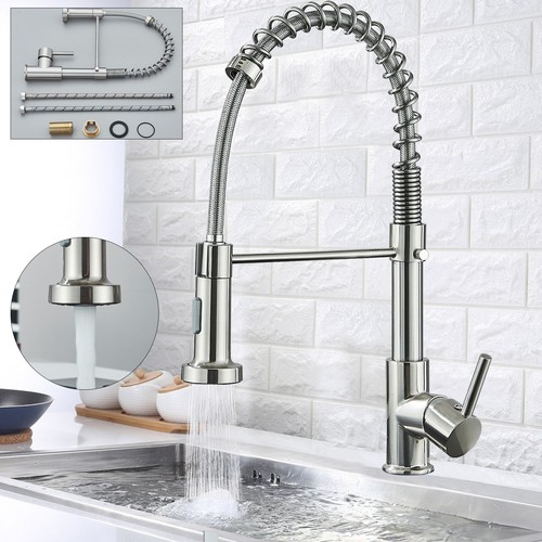 Kitchen sink mixer tap pull - mixer,