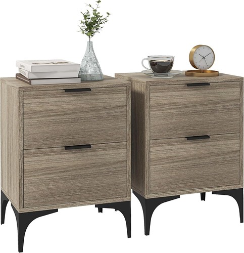 Bedside cabinets nightstand - cabinets, x2
