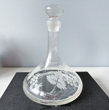 Vintage Ship’s Decanter -