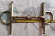 5 " Solid Nickel Twisted Full Cheek Horse Bit. Never Been Used.