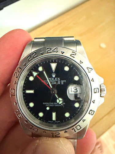 Rolex explorer black - explorer, ii