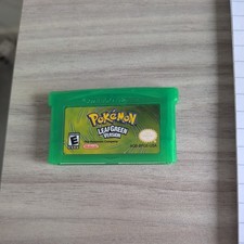 Pokémon Leaf Green Version Nintendo Gameboy Advance - FULL SHINY POKEDEX