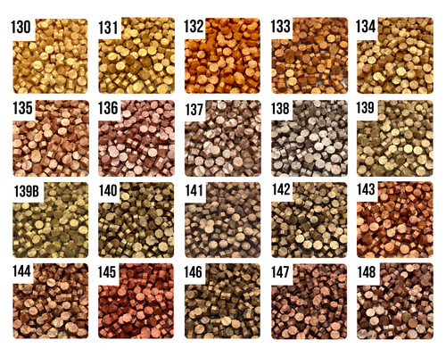100pcs gold silver - 100pcs, brown