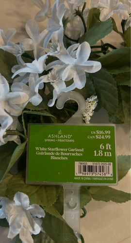 Artificial flower garland silk - artificial,