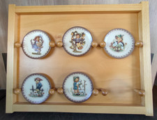 5 Vintage Hummel Mini Plates