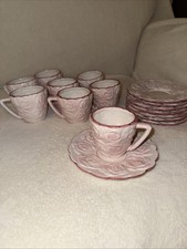 Shabby Chic Pink Rose Tea Set