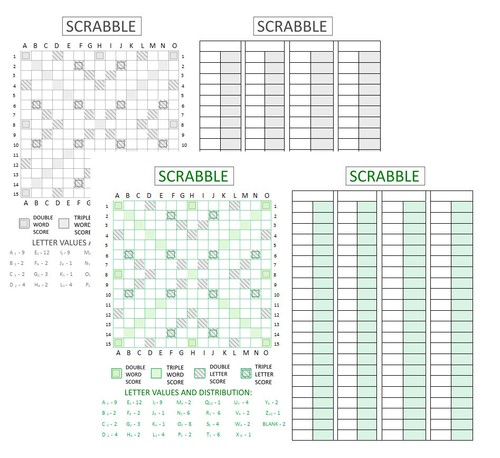 Scrabble spares 1988 - scrabble,