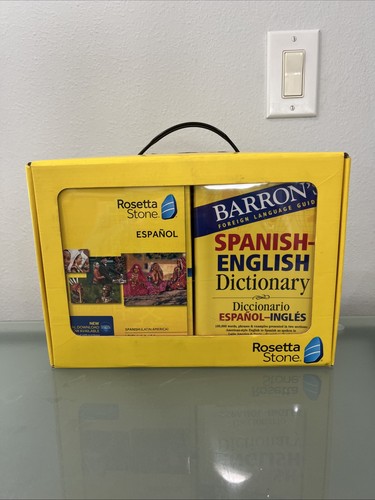 Rosetta stone learn spanish - stone,