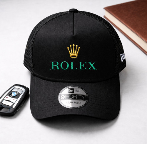Rolex crown logo embroidered - rolex,