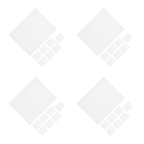 32pcs white plastic canvas - 32pcs,