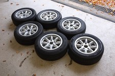 Porsche 911 15" Minilite Wheels + Continental Premium Contact Tyres