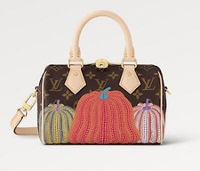 Louis Vuitton YK Speedy 20 Bag M46469 Crossbody Hand Purse Pumpkin Auth LV New