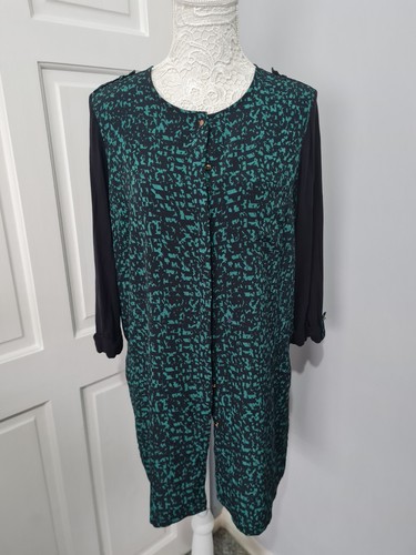 Shirt blouse tunic top - m&s,