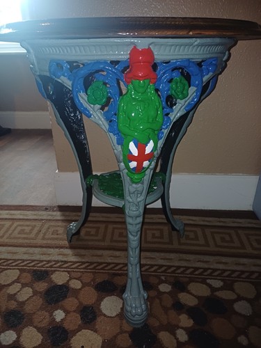 Cast iron table - iron,