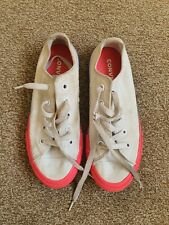 Converse  All Star White Trainers, Junior Size 13 UK 