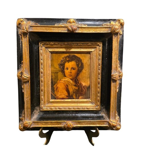 Vintage italian oil painting - italian,