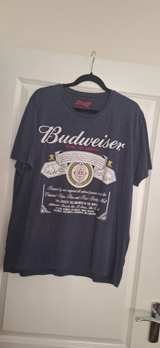 Navy blue budweiser graphic - navy,