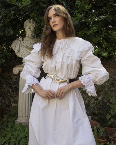 Antique vtg victorian white - antique,