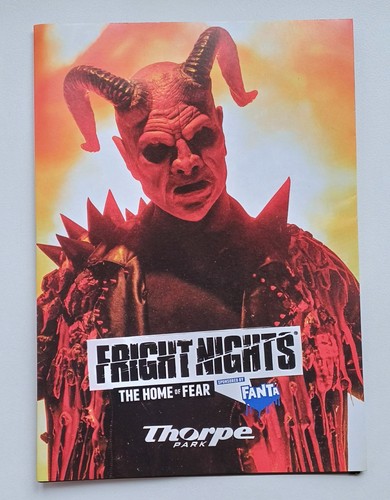 Thorpe park 2025 fright nights - park,