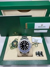 Rolex GMT-Master II Batman Men's Black Watch Full Set Box & Papers - 116710BLNR