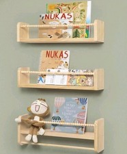 Wooden Floating Book Shelves