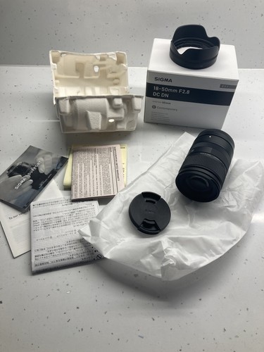 Sigma 50mm 8 dc dn - 18-50mm,