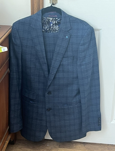 Blue sleek men - sleek, 3-piece