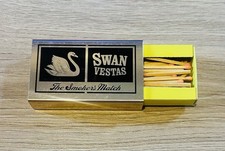 Vintage Swan Vestas Metal