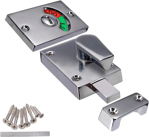Door lock indicator toilet - door, indicator,
