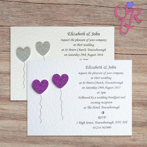 Wedding invitations - 10,