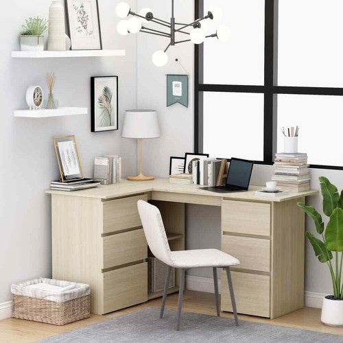 Shaped corner desk chipboard - l-shaped,