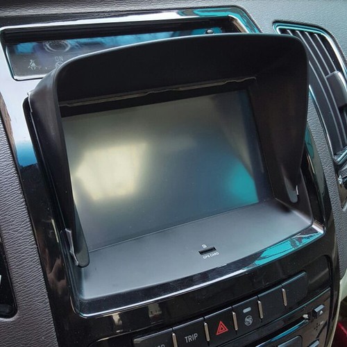 Black sun shade sunshield - black, 7''