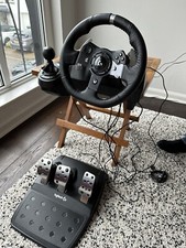 Logitech G920 Steering Wheel, Pedals, and G27 Gearstick - PC & Xbox One