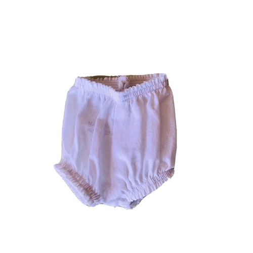 White bloomers panties fits - white,