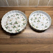 2x Wedgwood  wild strawberry