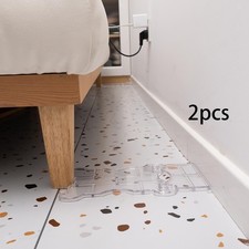 2 Pieces Bed Wall Gap Stopper