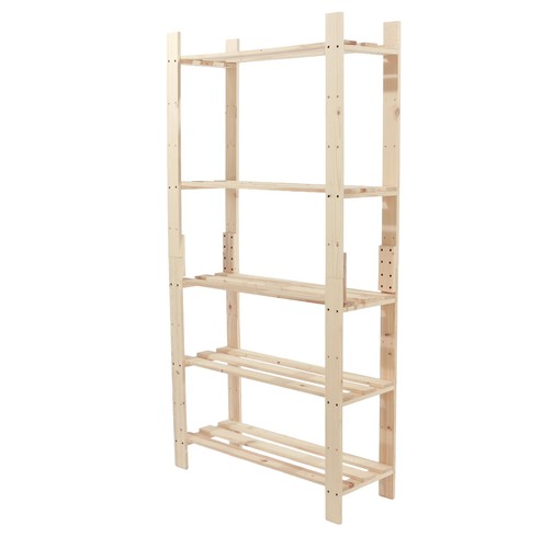Solid pine slatted - pine, storage