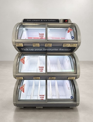 Triple deck ice cream - triple,