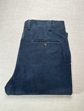 M&S Navy Corduroy Smart Chino