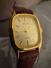 vintage gold-tone Accurist