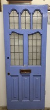 Victorian Lead Light Front Door
