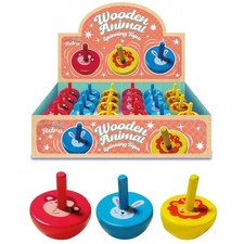 288 x Wooden Animal Spinning