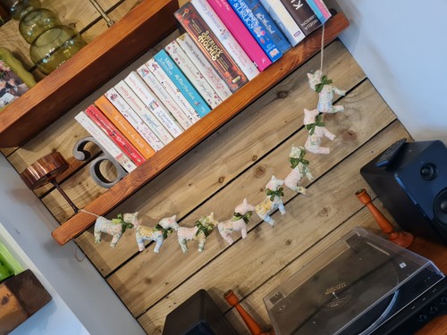 Handmade horse garland - horse,