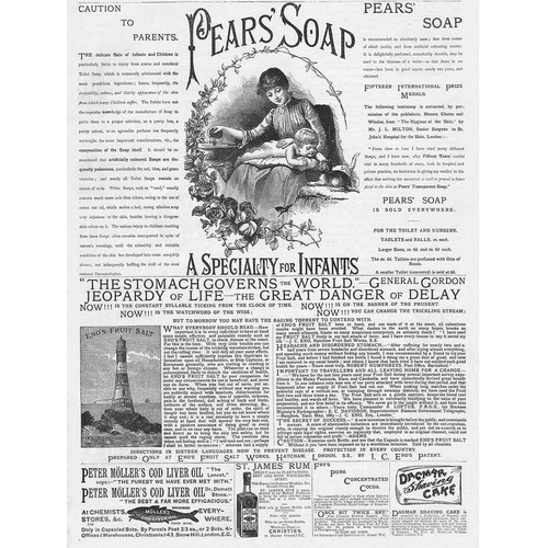 Victorian adverts pears - victorian, adverts;