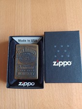 2005 BRASS ZIPPO LIGHTER, JACK