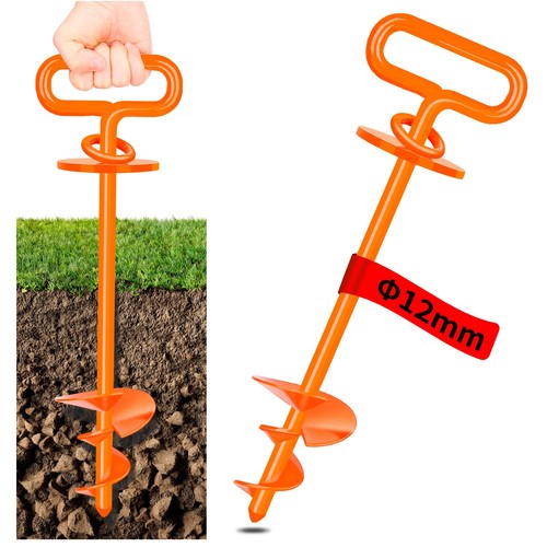 Ground anchor dog 12mm - ground,