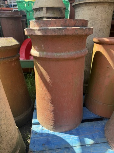 Chimney pot terracotta canon - chimney,